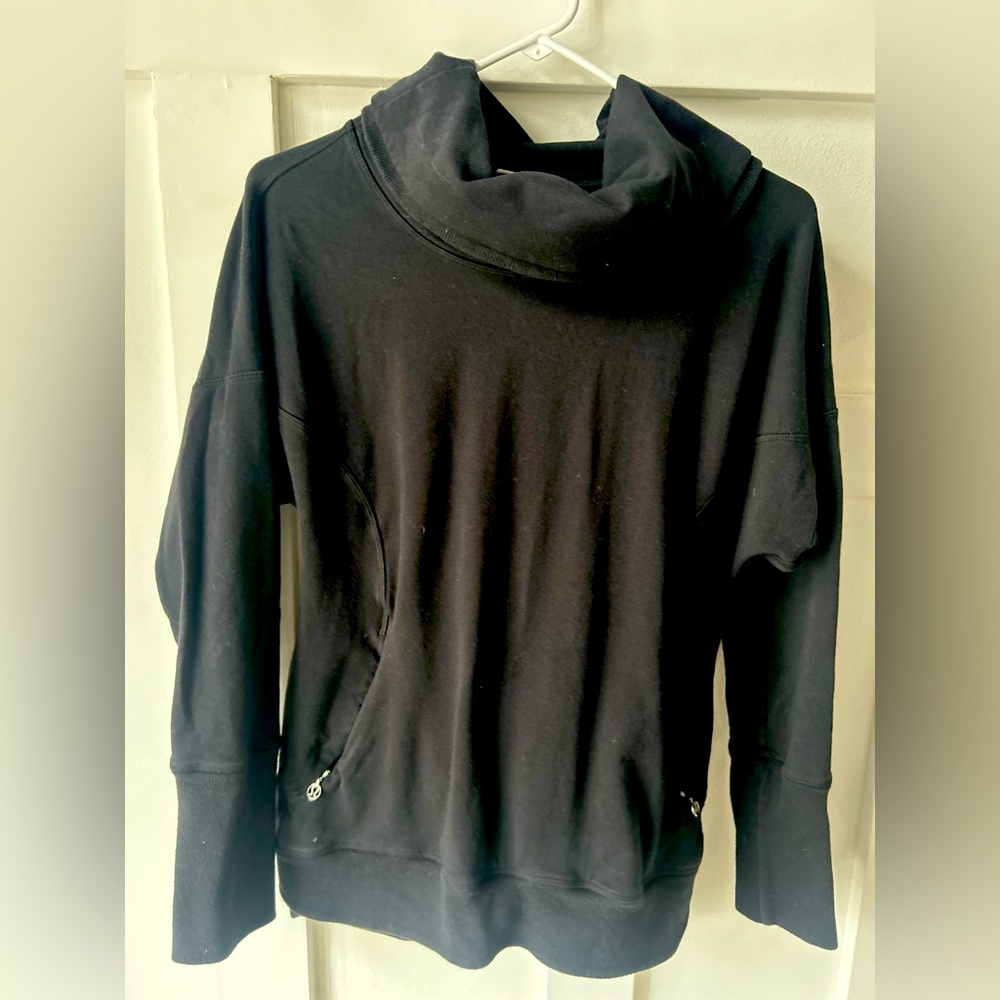 Lululemon Athletica Shirt, Lululemon Rest Day Pullover Shirt, Size 6, Zip Pocket
